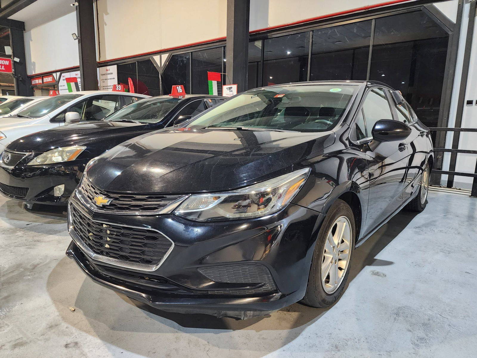 2018 CHEVROLET CRUIZE — 129520 KM — Lot 124261 — Al Quoz - Marhaba Auctions Used Cars - Image 3