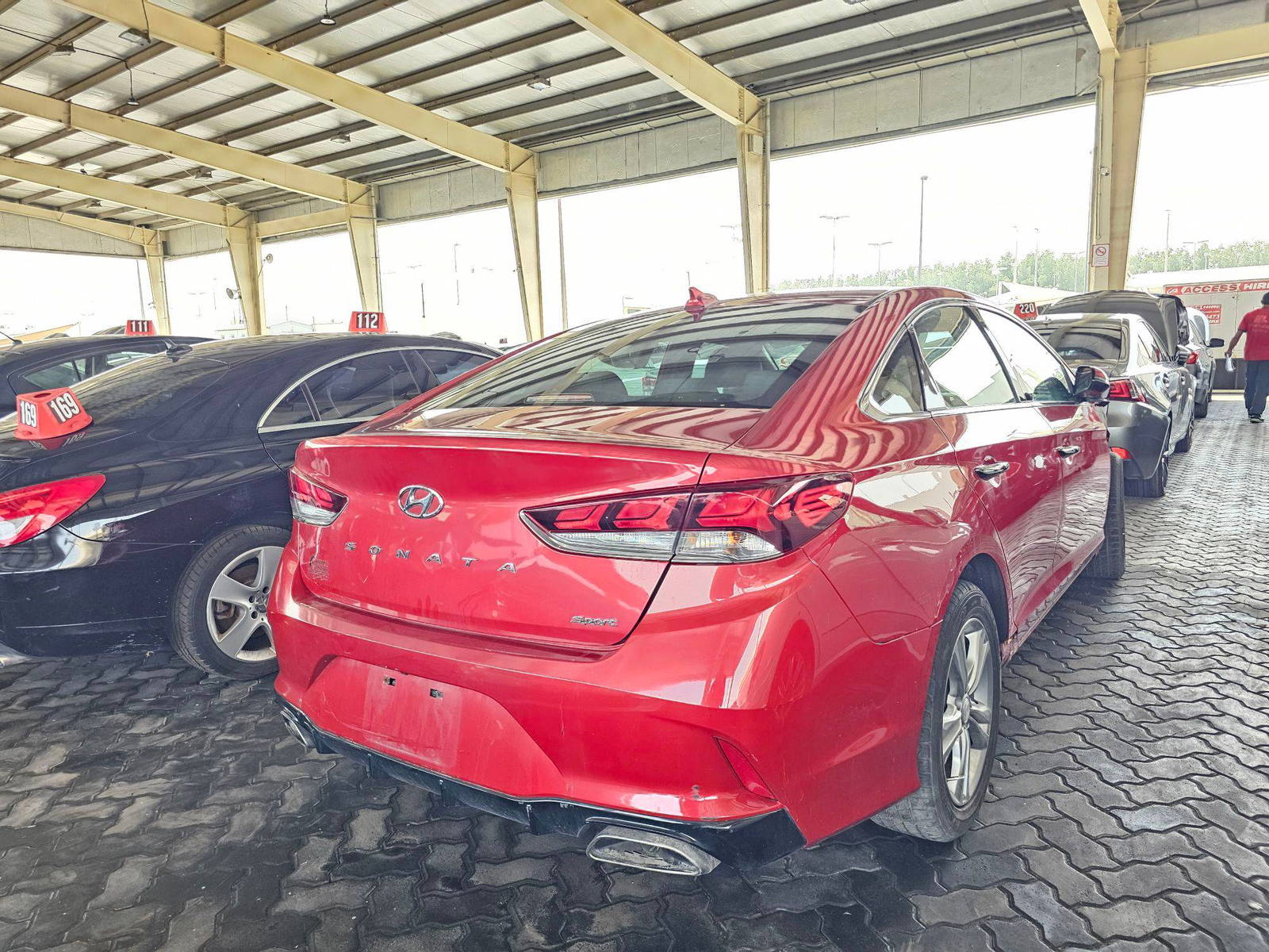 2018 HYUNDAI SONATA — 67325 Miles — Lot JH621170 — Main - Marhaba Auctions Used Cars - Image 3