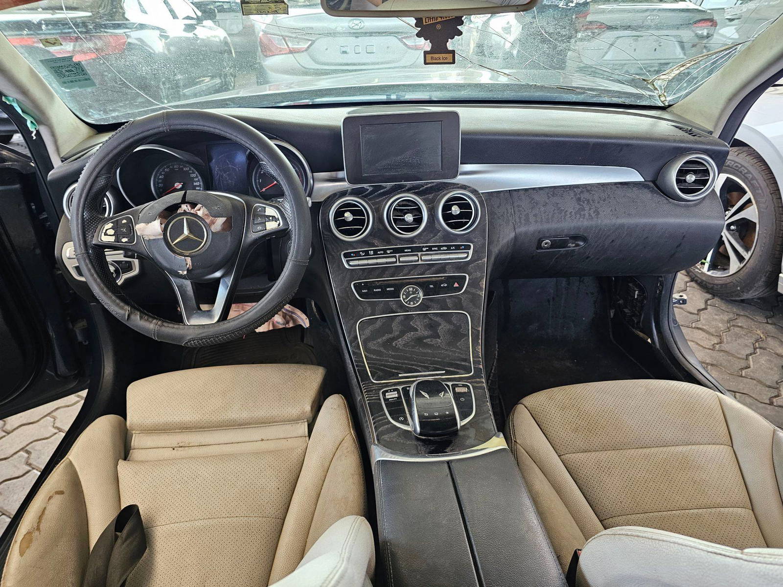 MERCEDES BENZ C300 2015 - Marhaba Auction Used Cars - Image 7