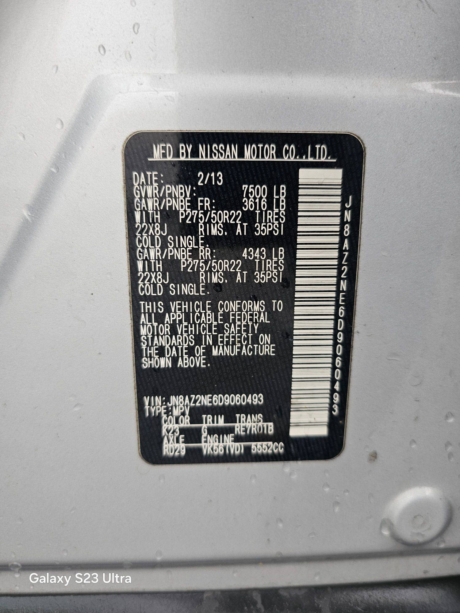 INFINITI QX56 2013 - Marhaba Auction Used Cars - Image 9