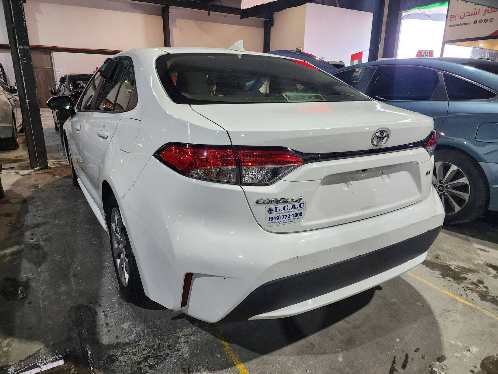 2020 TOYOTA COROLLA — 73391 Miles — Lot 214587 — Al Quoz - Marhaba Auctions Used Cars - Image 3