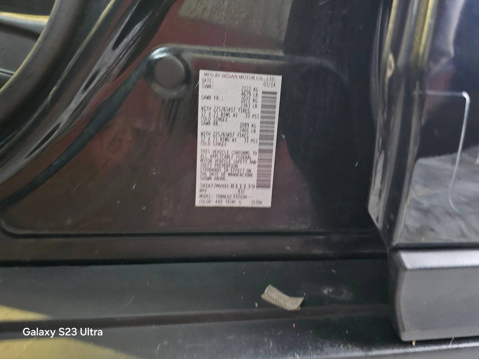 NISSAN ROGUE 2014 - Marhaba Auction Used Cars - Image 10