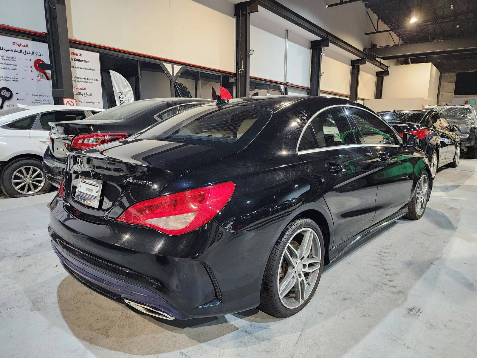2017 MERCEDES BENZ CLA 250 — 128807 Miles — Lot 57726014 — Al Quoz - Marhaba Auctions Used Cars - Image 3
