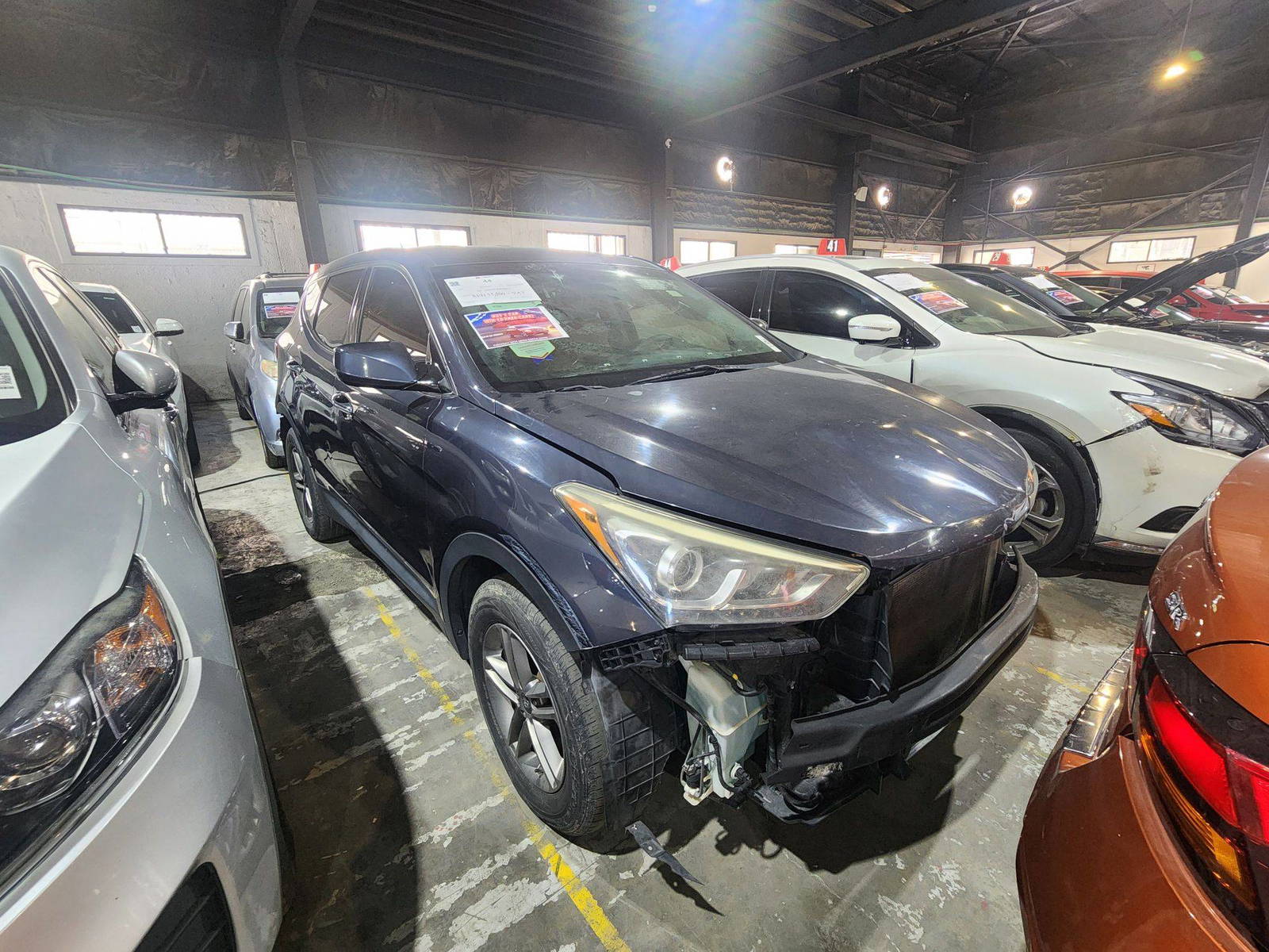 HYUNDAI SANTA FE SPORT 2018 - Marhaba Auction Used Cars - Image 4