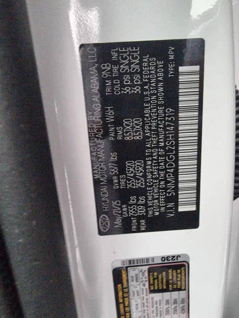 HYUNDAI SANTA FE 2025 - Marhaba Auction Used Cars - Image 7