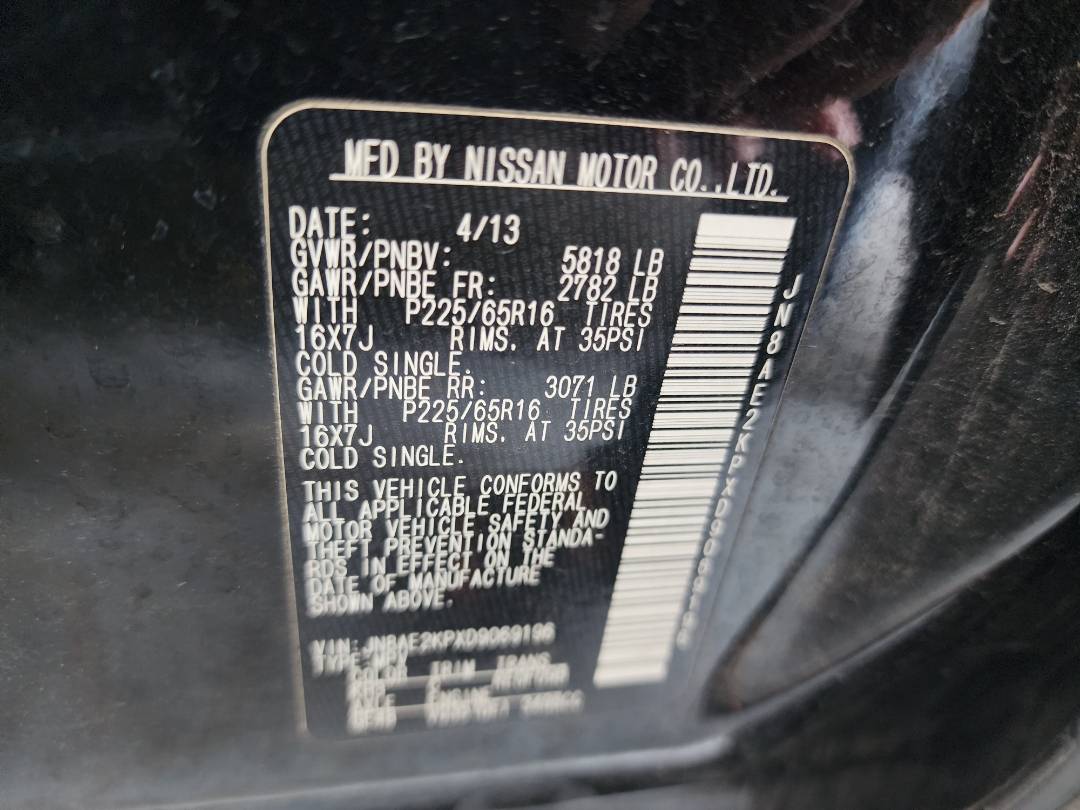 2013 NISSAN QUEST — 165516 Miles — Lot 42394784 - Marhaba Auctions Used Cars - Image 4