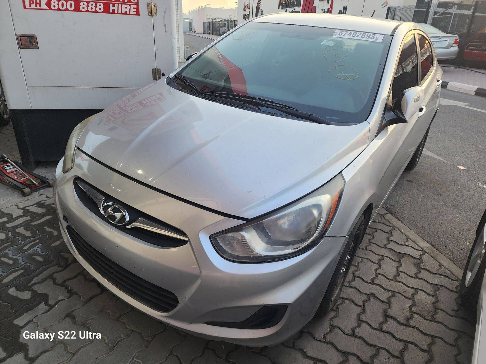 2012 HYUNDAI ACCENT — 163339 Miles — Lot 67482893 - Marhaba Auctions Used Cars - Image 5