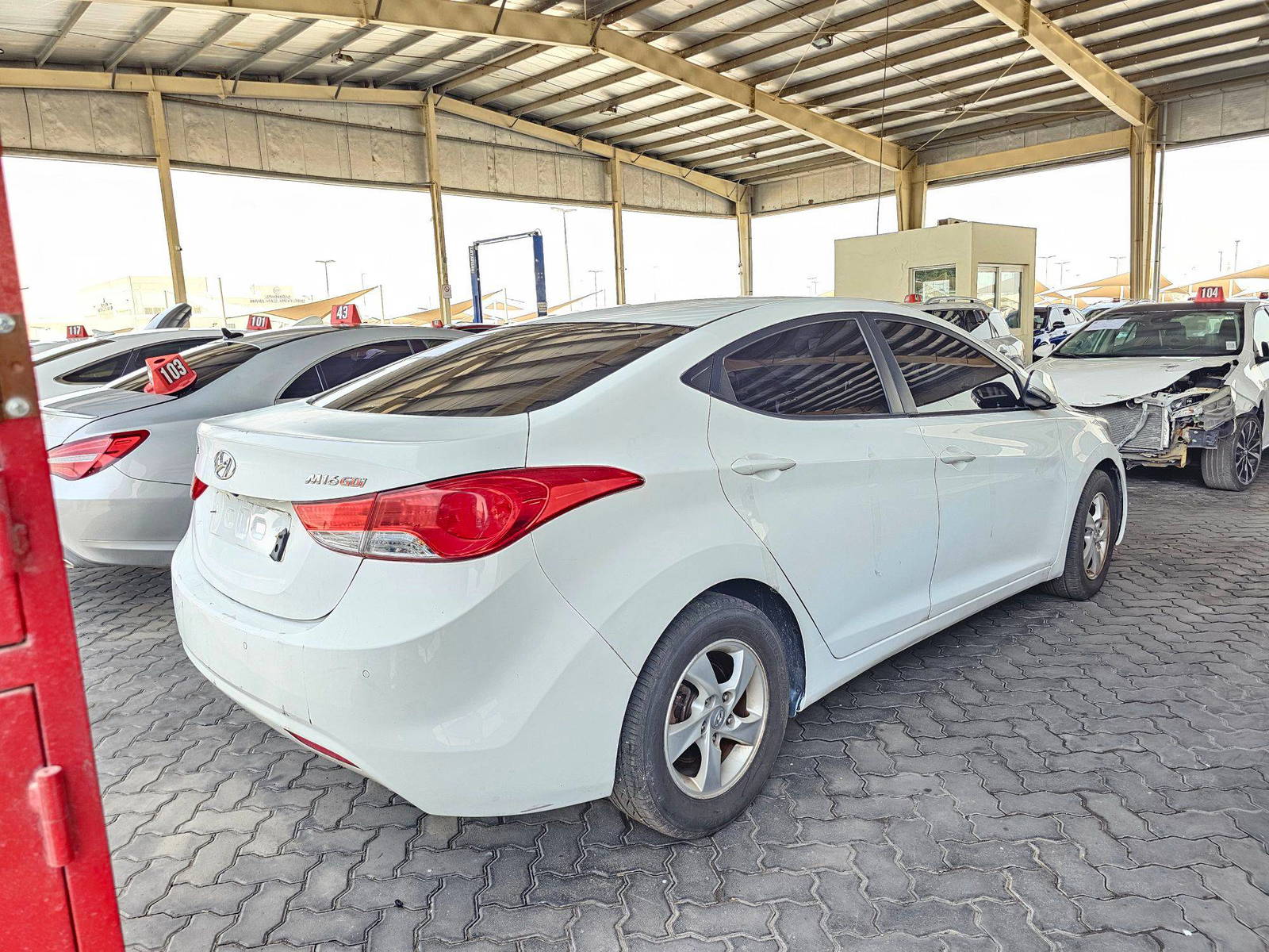 2012 HYUNDAI AVANTE — 133403 KM — Lot 209788 — Main - Marhaba Auctions Used Cars - Image 3