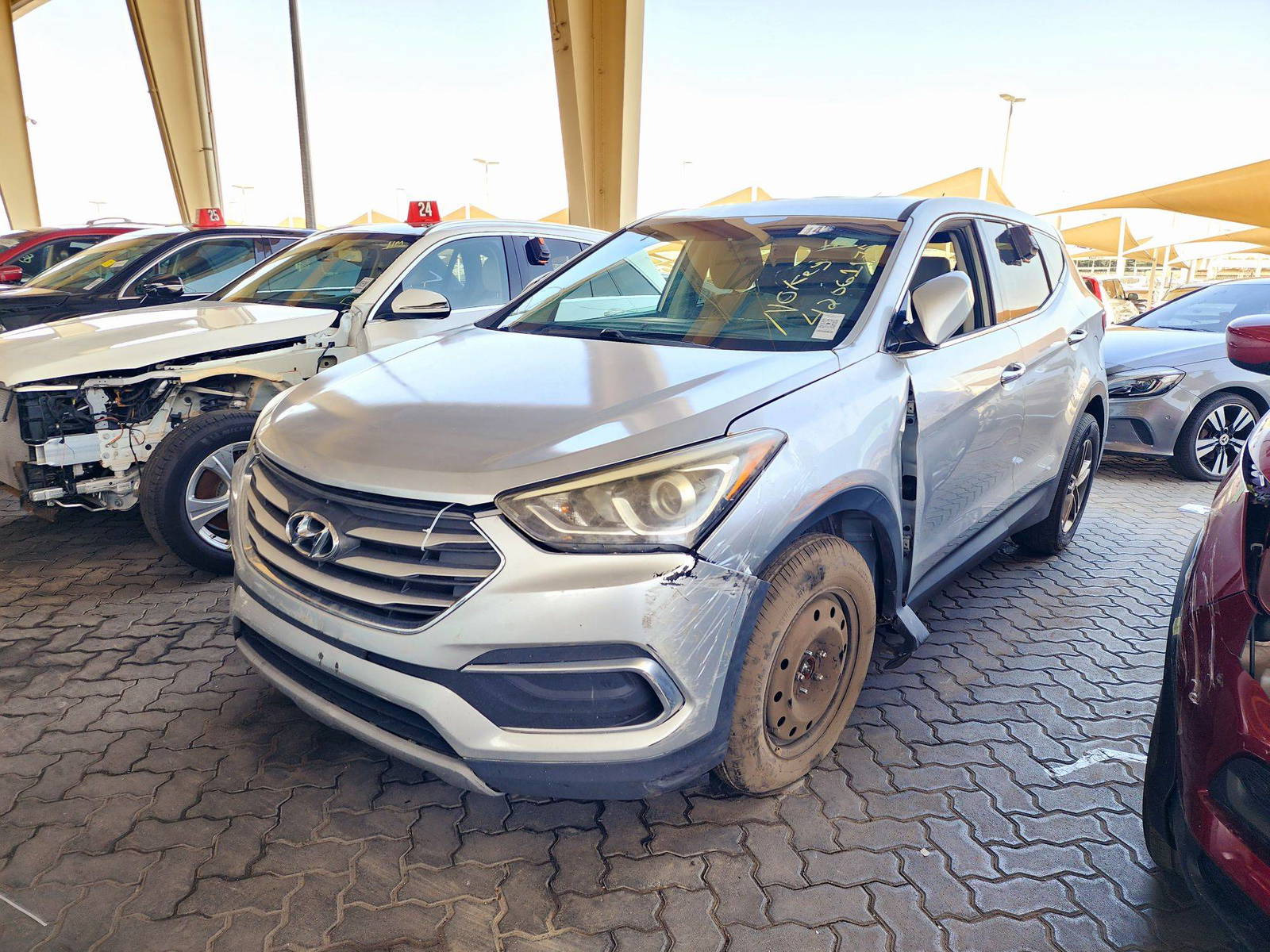 2018 HYUNDAI SANTA FE SPORT — 104022 Miles — Lot 9JG541086 — Souq - Marhaba Auctions Used Cars - Image 5