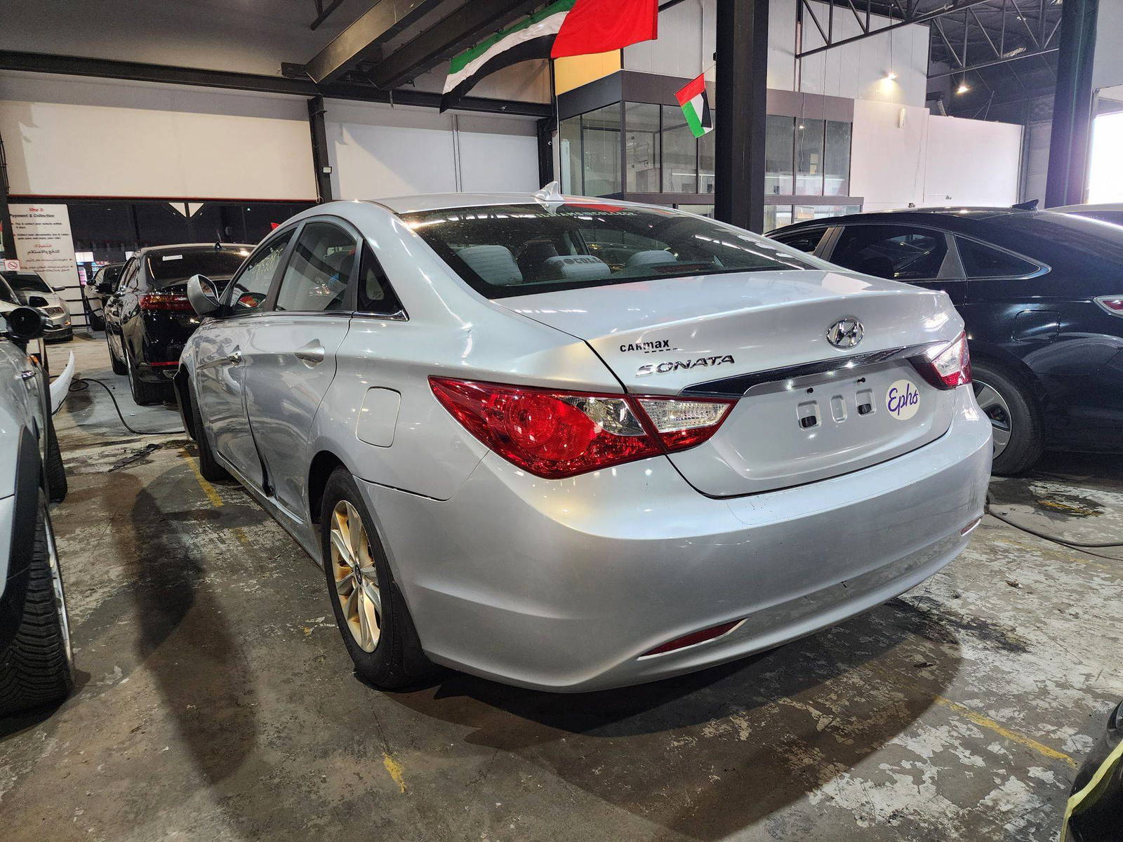 2013 HYUNDAI SONATA — 153567 Miles — Lot 47853085 — Al Quoz - Marhaba Auctions Used Cars - Image 4