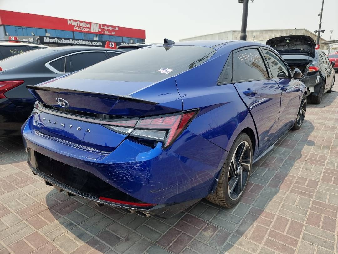 2021 HYUNDAI ELANTRA — 57366 Miles — Lot 321456 — Main - Marhaba Auctions Used Cars - Image 3