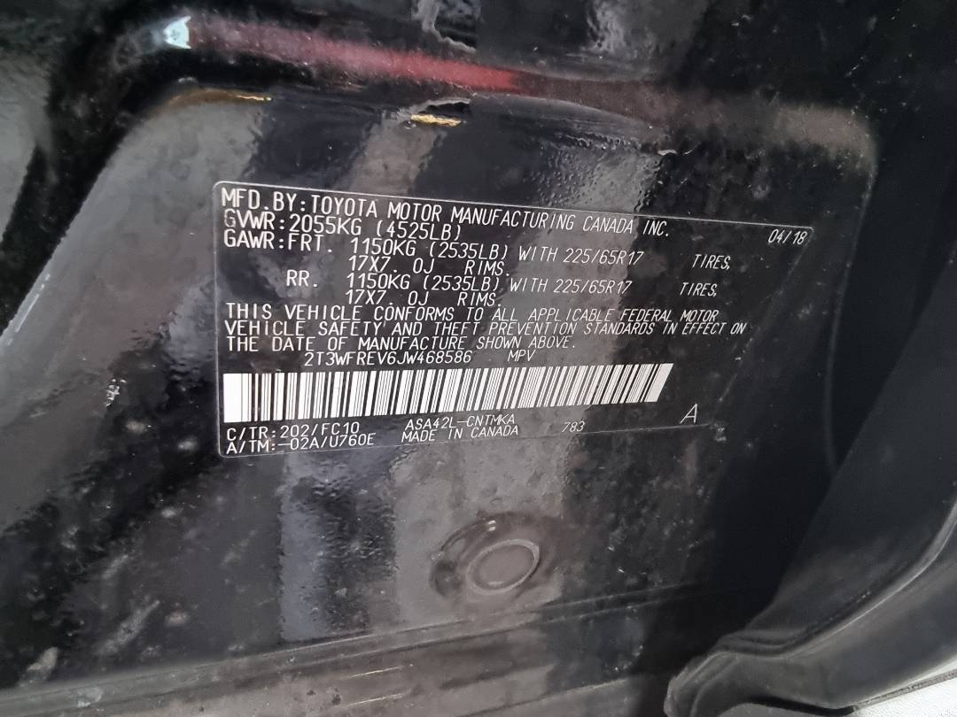 TOYOTA RAV4 2018 - Marhaba Auction Used Cars - Image 9