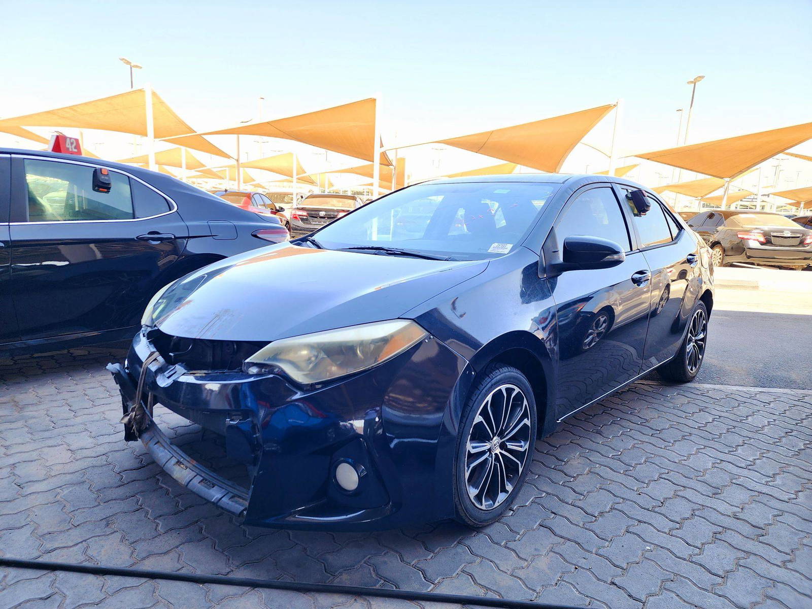2015 TOYOTA COROLLA — 107673 Miles — Lot RHE1FP242487 — Souq - Marhaba Auctions Used Cars - Image 5