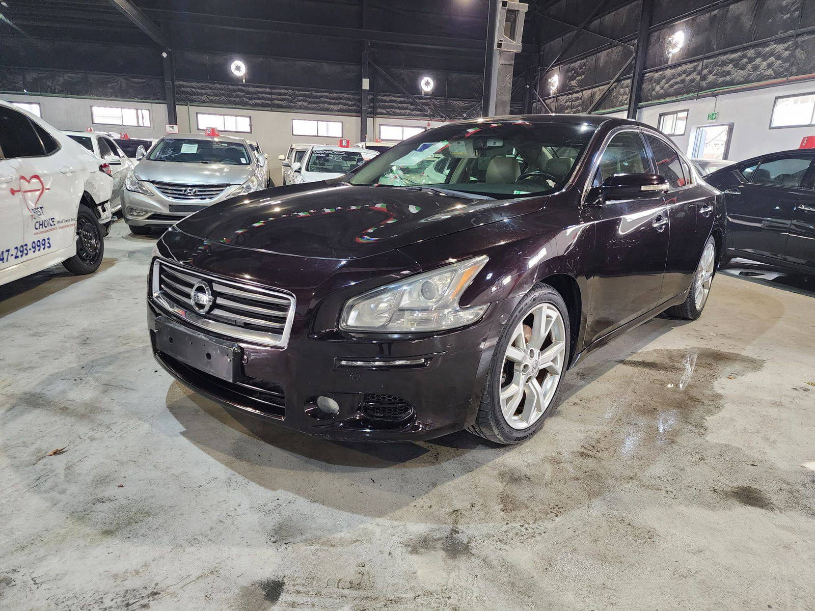 2014 NISSAN MAXIMA — 272218 KM — Lot 463355 — Al Quoz - Marhaba Auctions Used Cars - Image 3