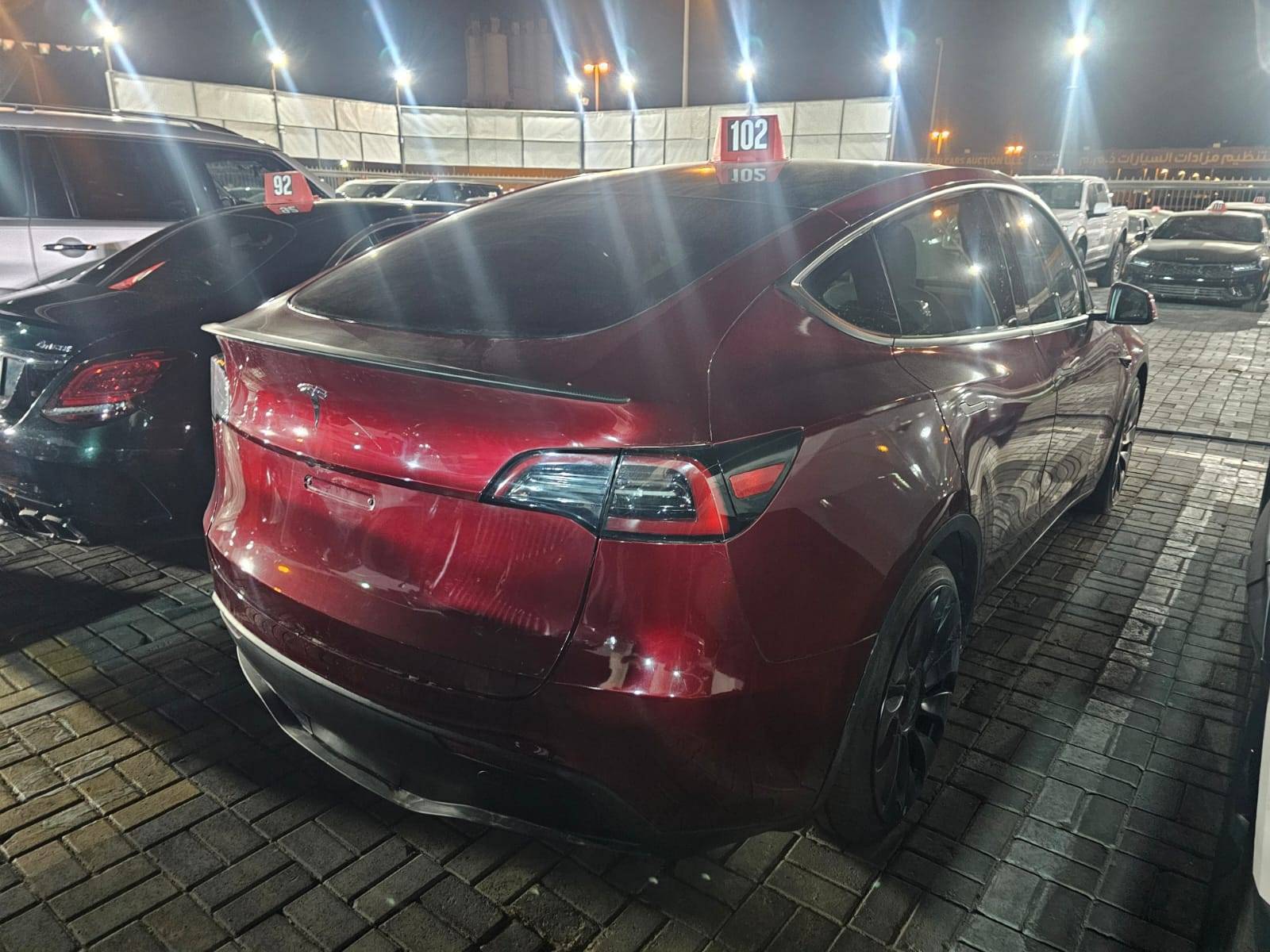 2024 TESLA MODEL Y — 87178 KM — Lot DEFXRA270046 - Marhaba Auctions Used Cars - Image 6
