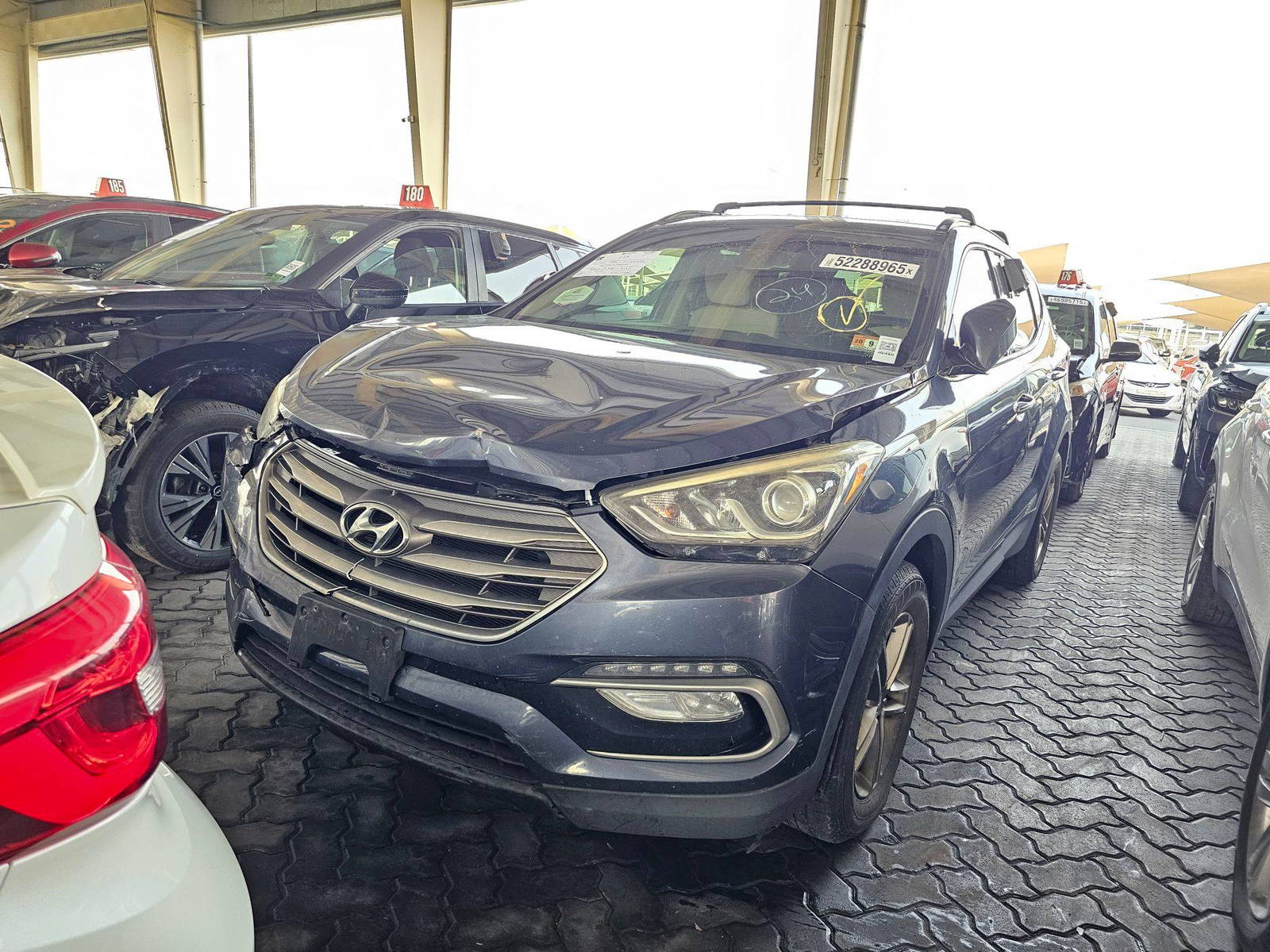 2017 HYUNDAI SANTA FE SPORT — 170707 Miles — Lot 52288965 — Souq - Marhaba Auctions Used Cars - Image 5