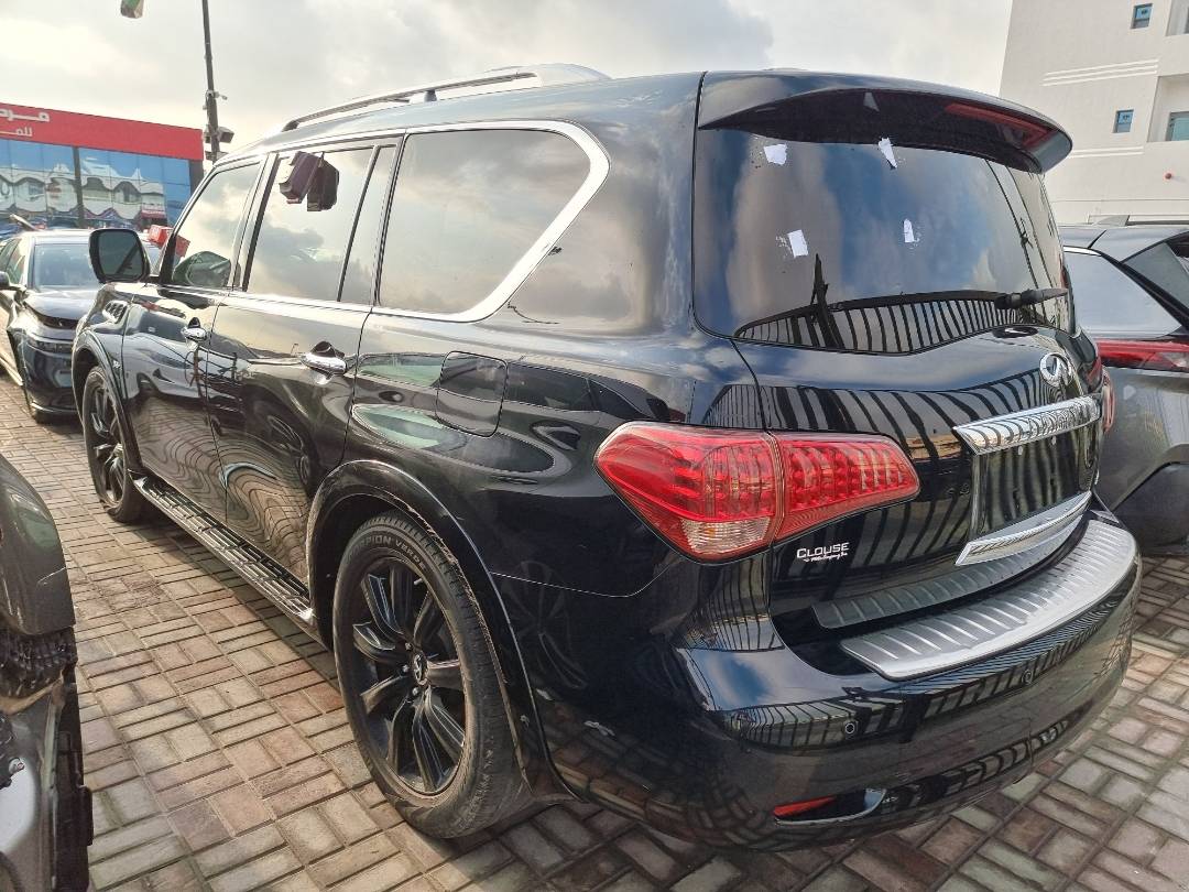 2014 INFINITI QX80 — 138466 Miles — Lot 63133954 — Ind. 12 - Marhaba Auctions Used Cars - Image 3