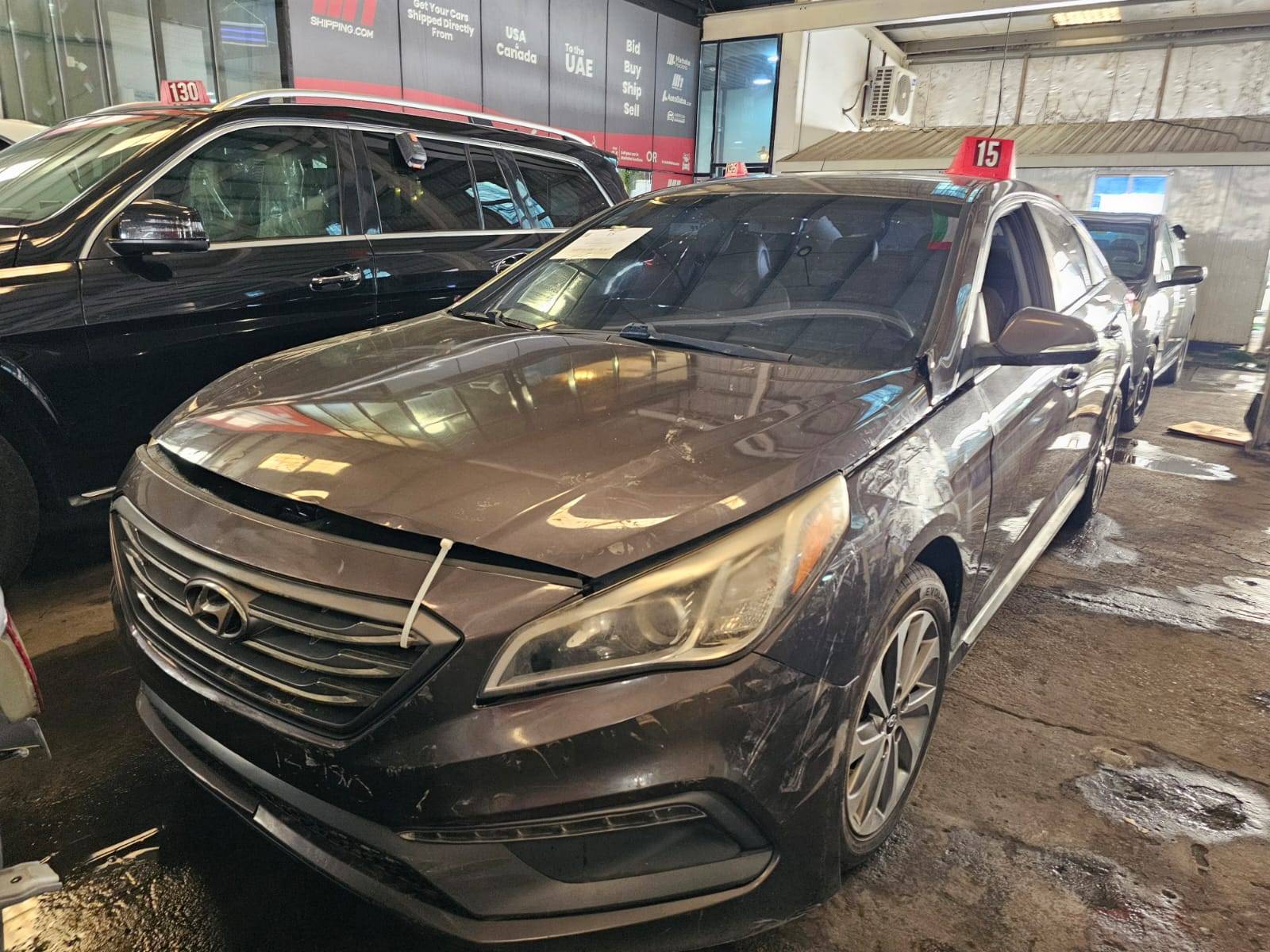 2015 HYUNDAI SONATA — 209730 Miles — Lot 44153062 — Main - Marhaba Auctions Used Cars - Image 2