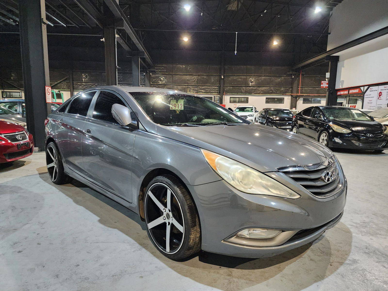 2013 HYUNDAI SONATA — 160035 Miles — Lot 4689 — Al Quoz - Marhaba Auctions Used Cars - Image 3