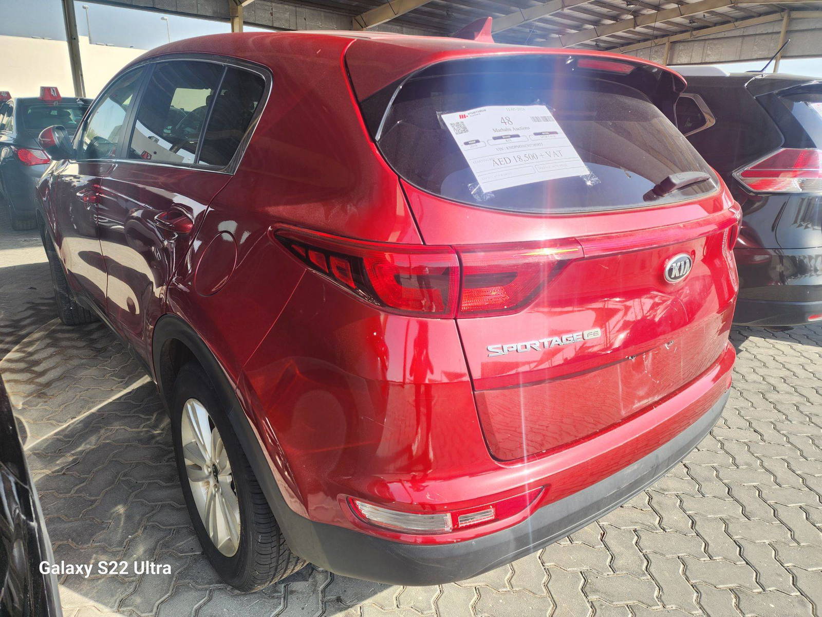 2018 KIA SPORTAGE — 84770 Miles — Lot 81344093 - Marhaba Auctions Used Cars - Image 3
