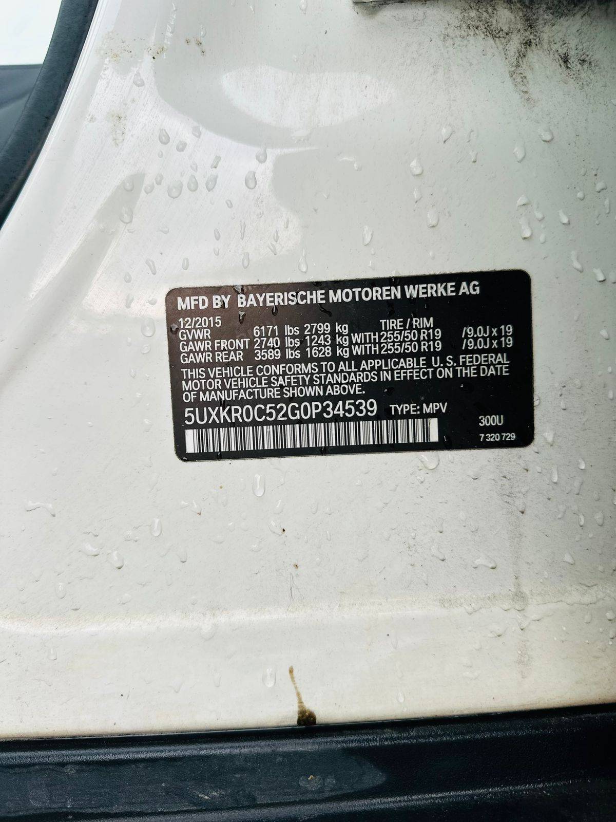 2016 BMW X 5 — 139128 Miles — Lot G0P34539 — Souq - Marhaba Auctions Used Cars - Image 13