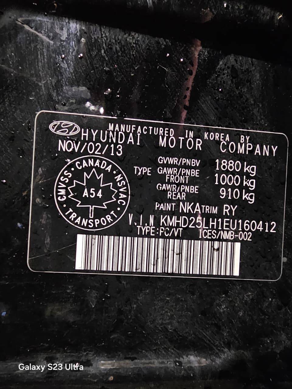 HYUNDAI ELANTRA 2013 - Marhaba Auction Used Cars - Image 7