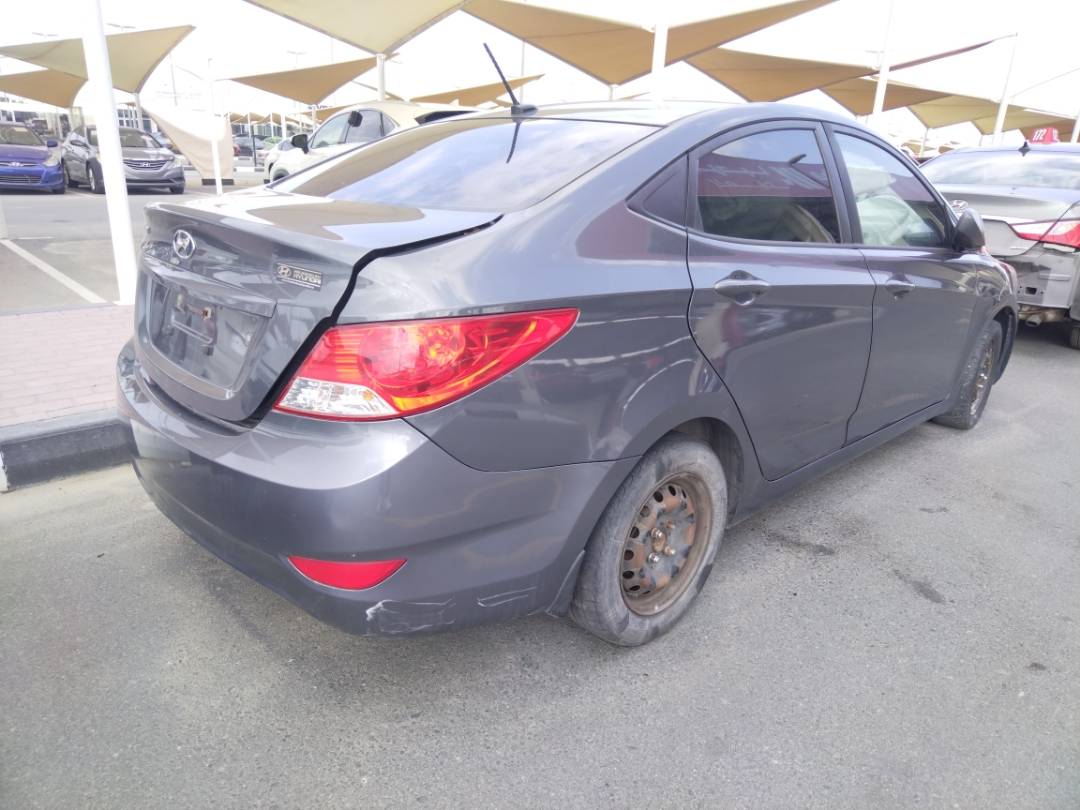 2013 HYUNDAI ACCENT — 265584 KM — Lot 281999 - Marhaba Auctions Used Cars - Image 3