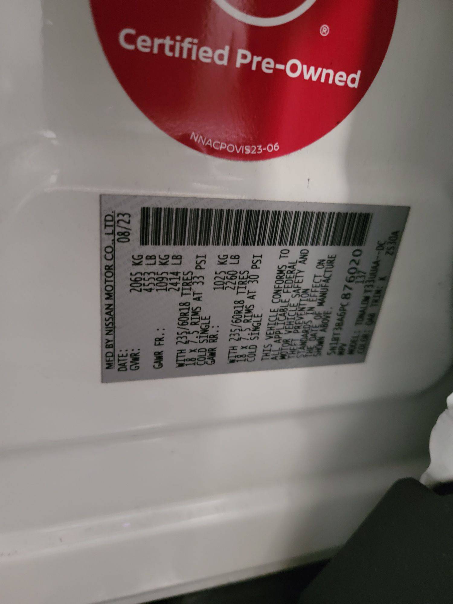 NISSAN ROGUE 2023 - Marhaba Auction Used Cars - Image 10