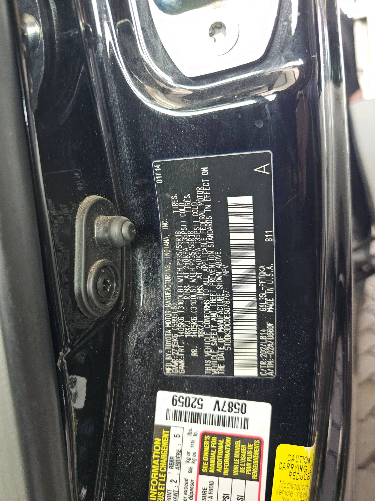 TOYOTA SIENNA 2014 - Marhaba Auction Used Cars - Image 9