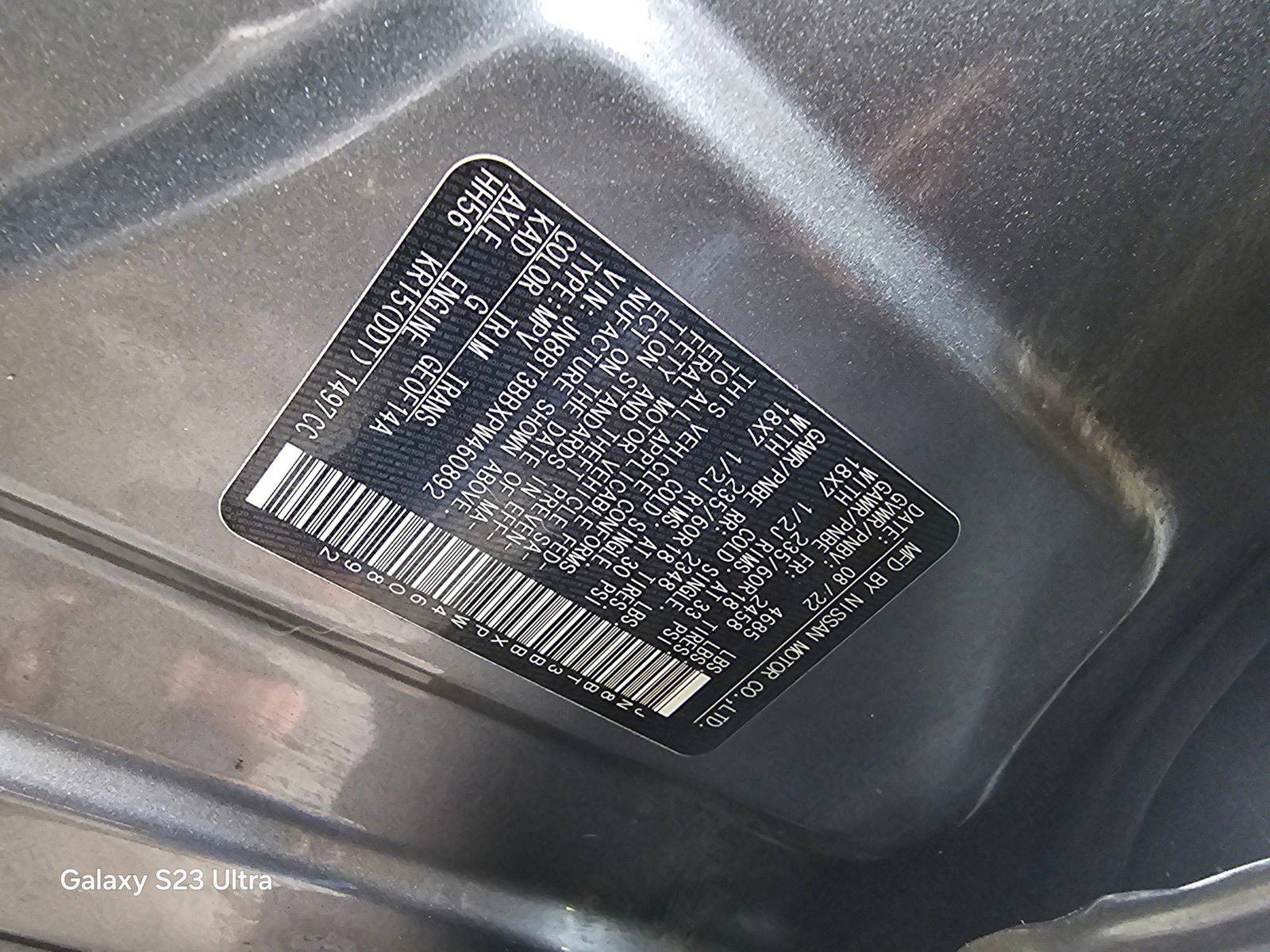 NISSAN ROGUE 2023 - Marhaba Auction Used Cars - Image 9