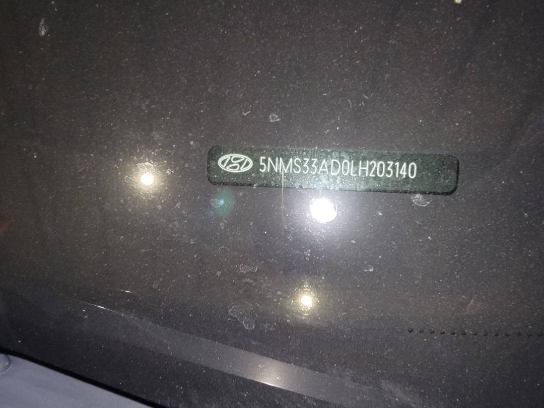 2020 HYUNDAI SANTA FE — 41457 Miles — Lot 58187613 - Marhaba Auctions Used Cars - Image 10