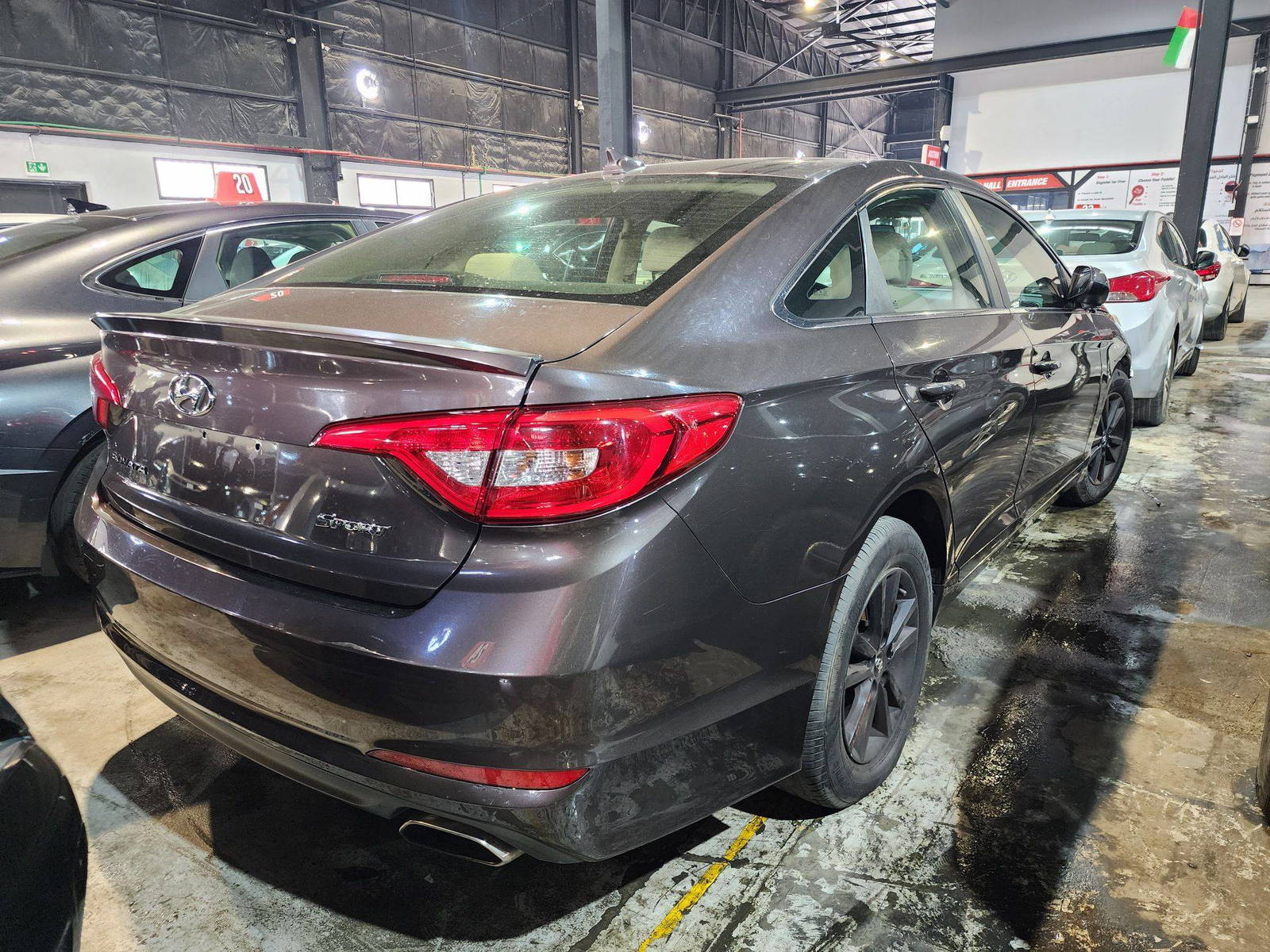 2015 HYUNDAI SONATA — 134536 Miles — Lot 186868 — Main - Marhaba Auctions Used Cars - Image 4