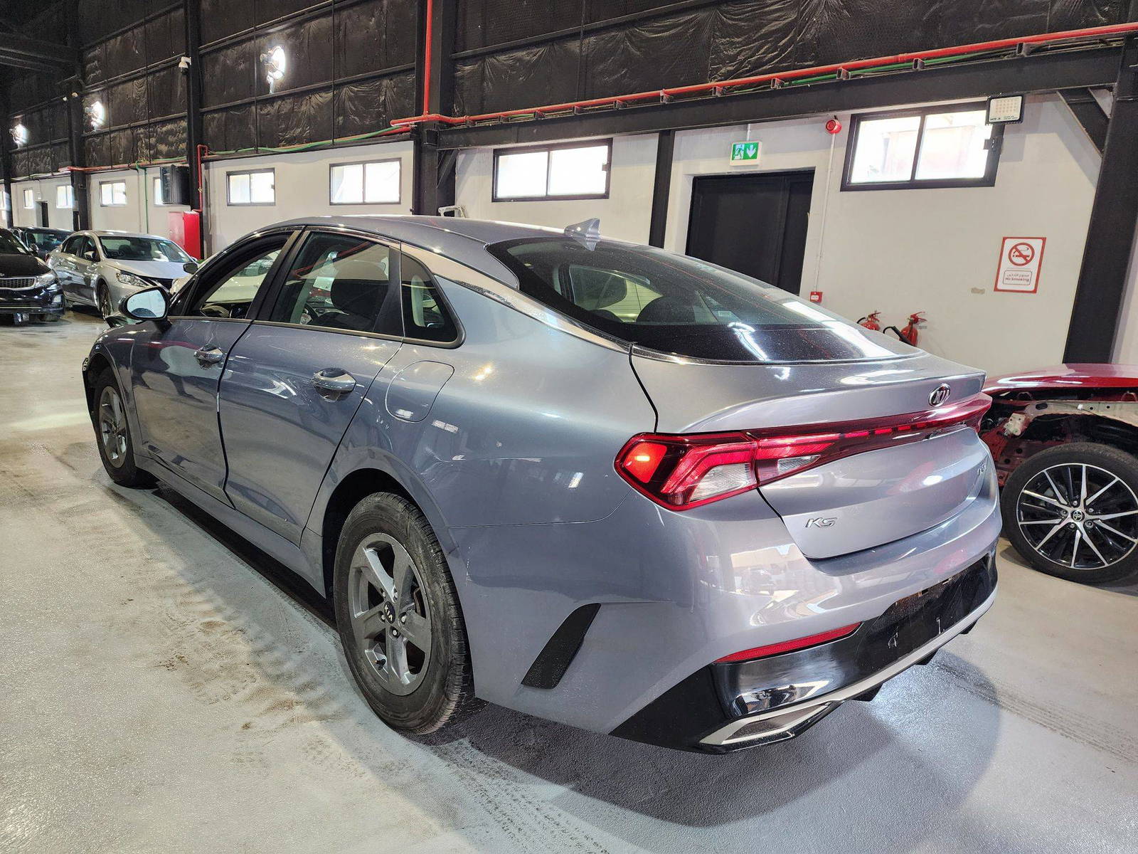 2021 KIA K5 — 70202 Miles — Lot 58915 — Al Quoz - Marhaba Auctions Used Cars - Image 3