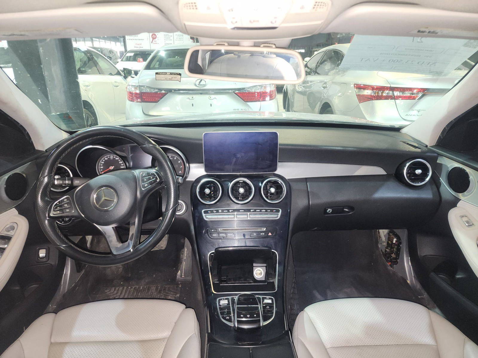 MERCEDES BENZ C300 2016 - Marhaba Auction Used Cars - Image 7