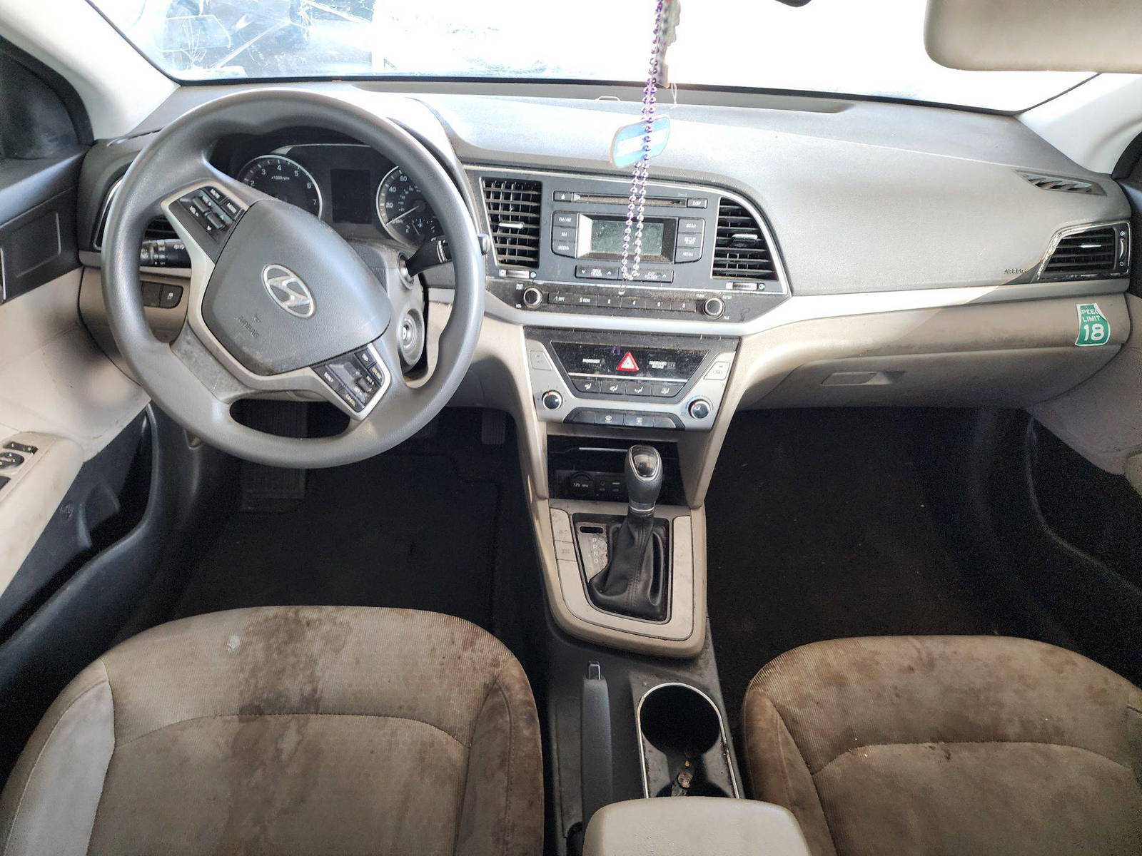 2017 HYUNDAI ELANTRA — 162739 Miles — Lot 18985 — Souq - Marhaba Auctions Used Cars - Image 7
