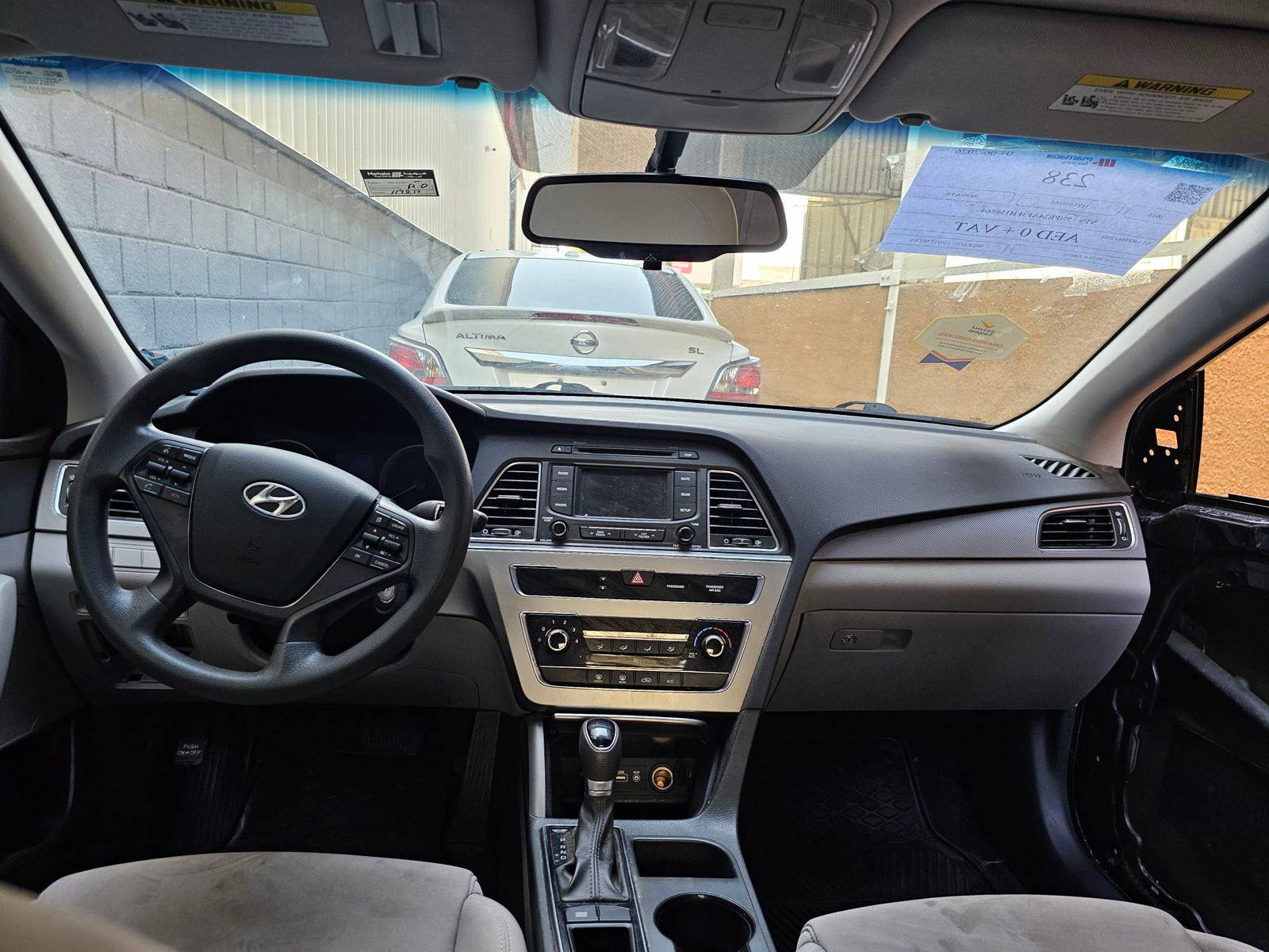 HYUNDAI SONATA 2015 - Marhaba Auction Used Cars - Image 8