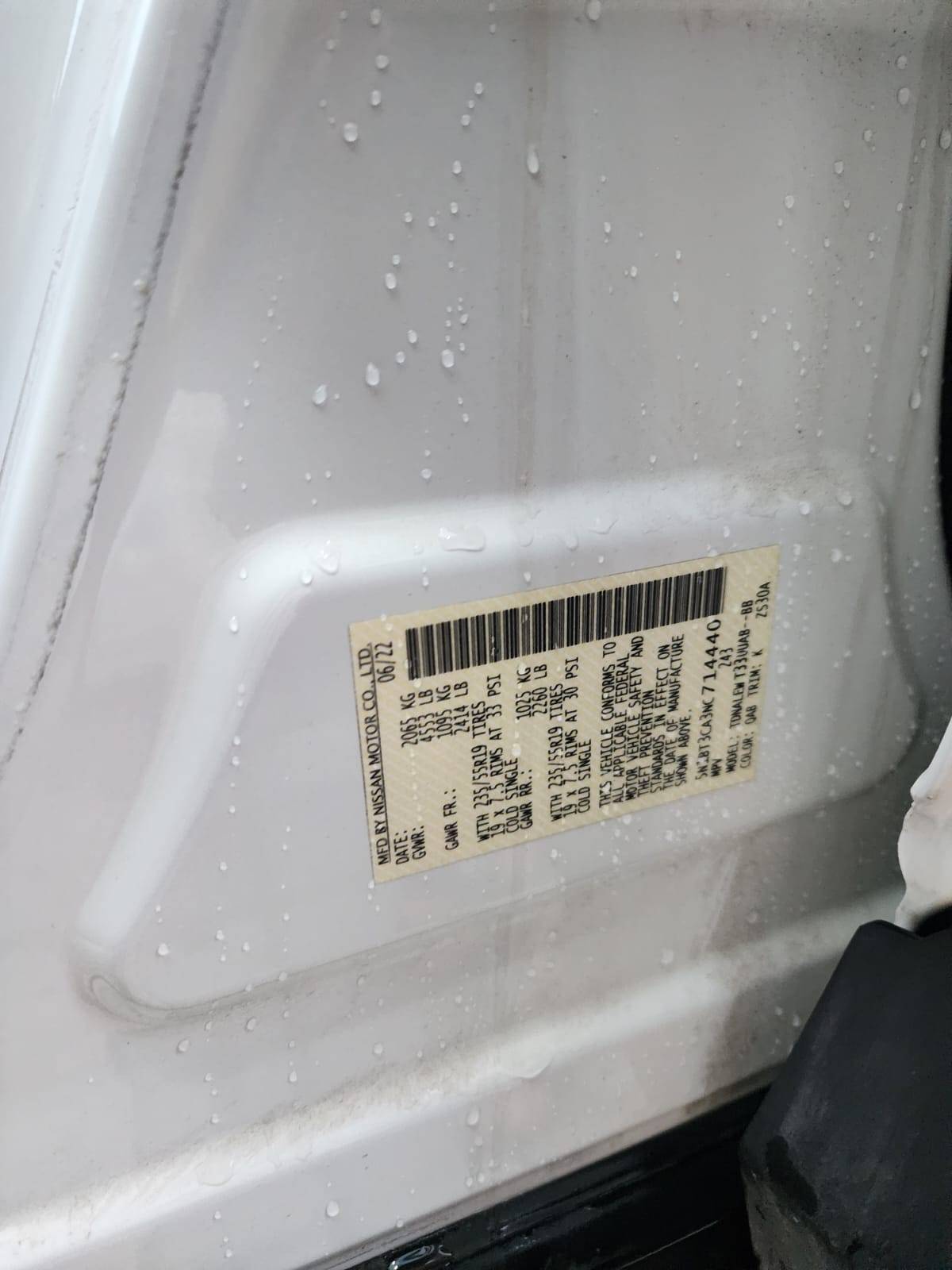 NISSAN ROGUE 2022 - Marhaba Auction Used Cars - Image 10