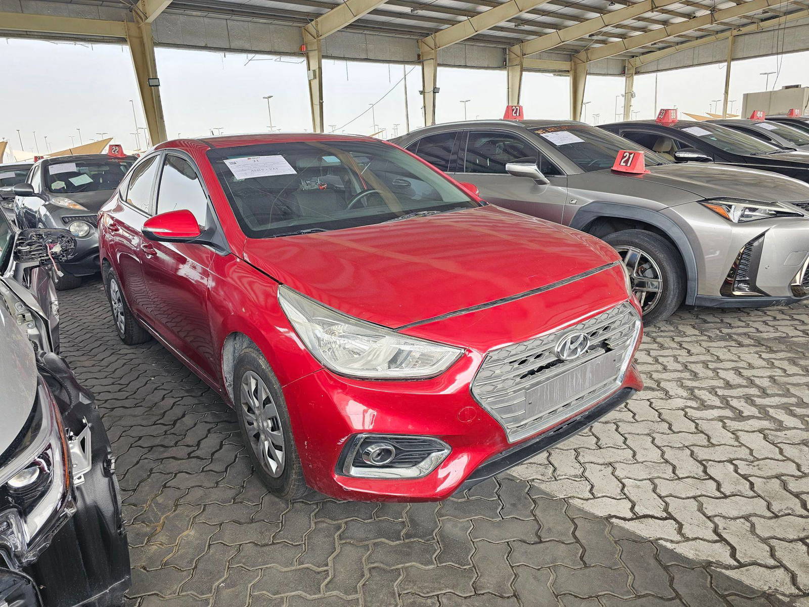 2020 HYUNDAI ACCENT — 147507 KM — Lot 192361 — Souq - Marhaba Auctions Used Cars - Image 4