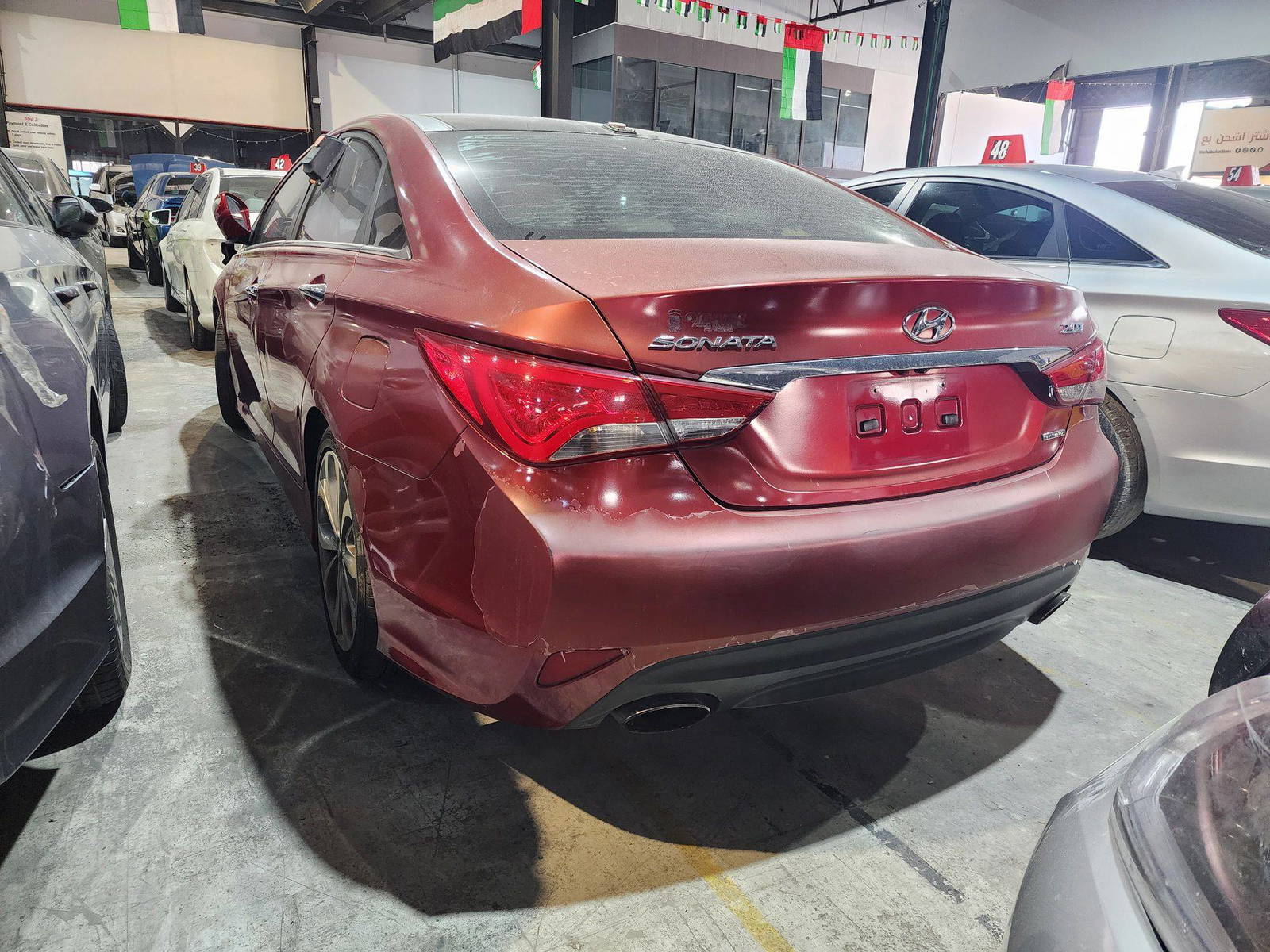 HYUNDAI SONATA 2014 - Marhaba Auction Used Cars - Image 5