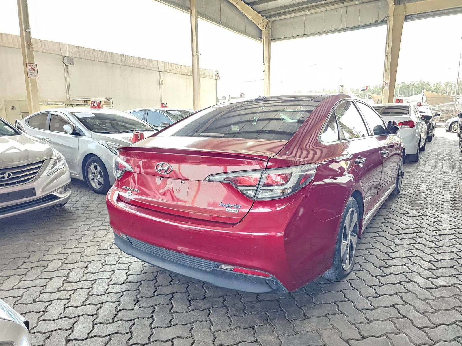 HYUNDAI SONATA 2016 - Marhaba Auction Used Cars - Image 3