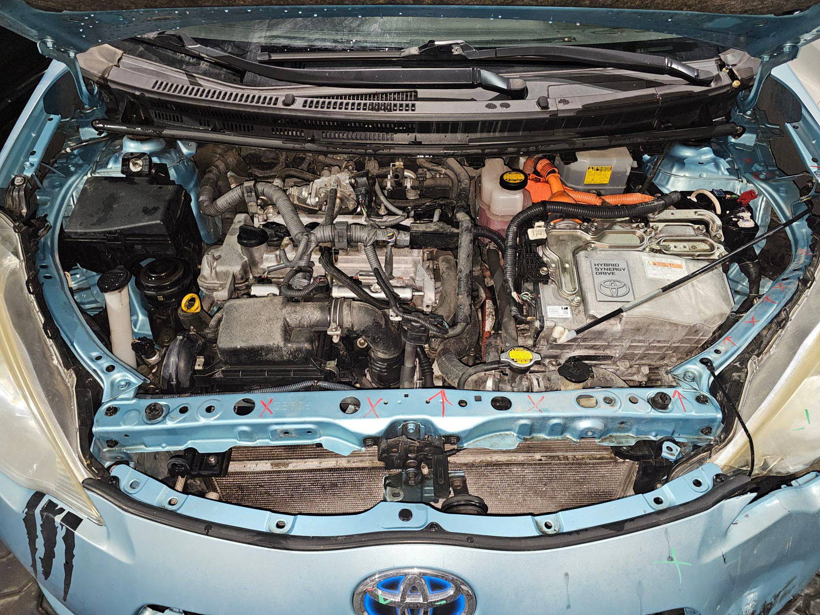 TOYOTA PRIUS C 2014 - Marhaba Auction Used Cars - Image 10