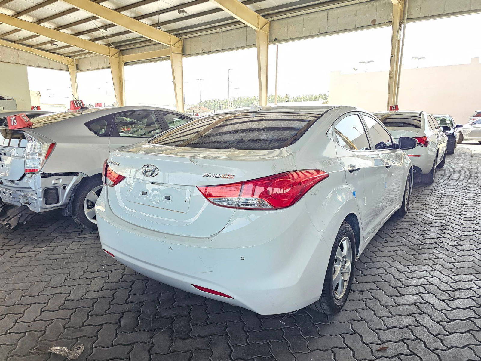 2011 HYUNDAI AVANTE — 194456 KM — Lot 93856 — Souq - Marhaba Auctions Used Cars - Image 3