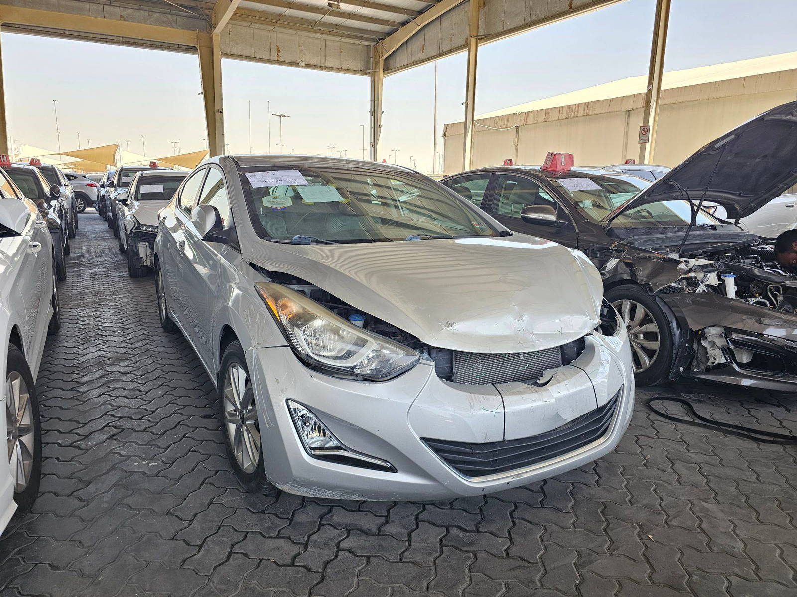 HYUNDAI ELANTRA 2015 - Marhaba Auction Used Cars - Image 4