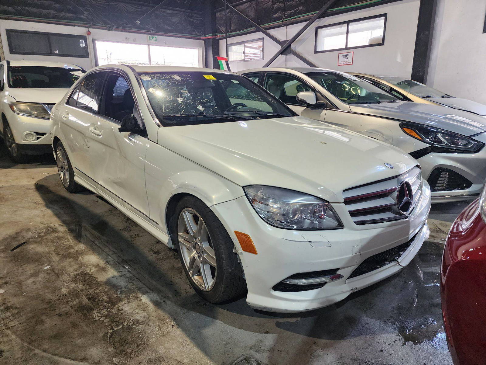 MERCEDES BENZ C300 2011 - Marhaba Auction Used Cars - Image 4