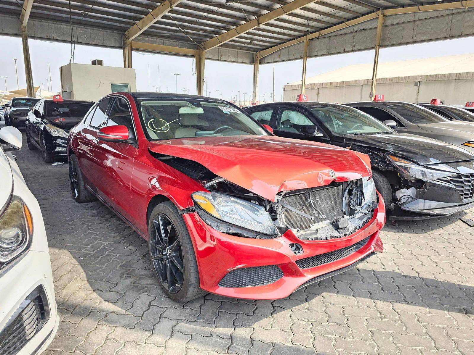 MERCEDES BENZ C300 2017 - Marhaba Auction Used Cars - Image 4