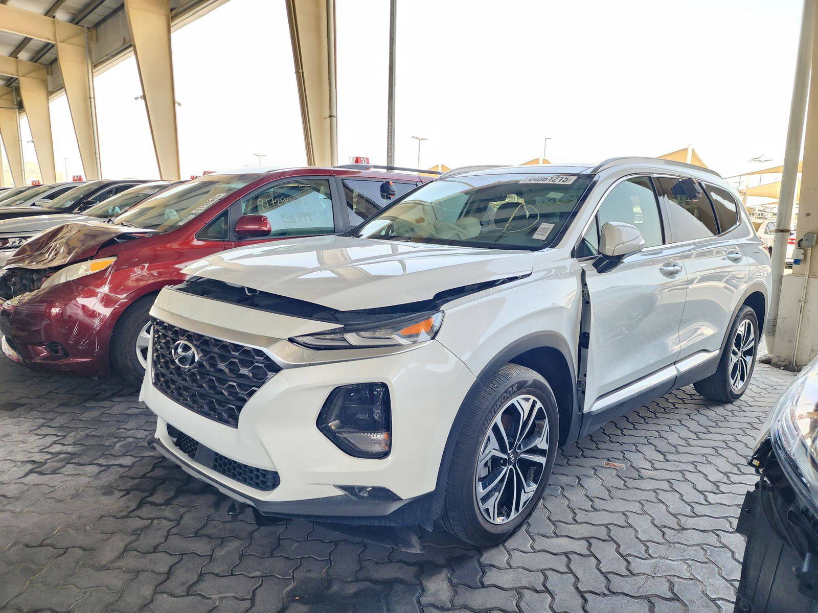 2019 HYUNDAI SANTA FE — 16016 Miles — Lot 44861215 — Main - Marhaba Auctions Used Cars - Image 4
