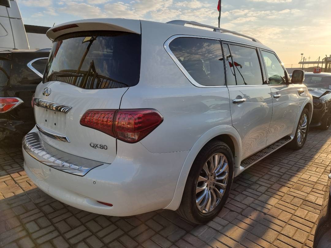 2015 INFINITI QX80 — 223111 Miles — Lot 215478 — Ind. 12 - Marhaba Auctions Used Cars - Image 4