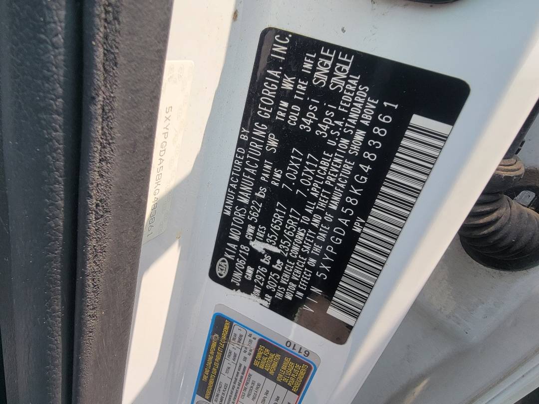 KIA SORENTO 2019 - Marhaba Auction Used Cars - Image 9