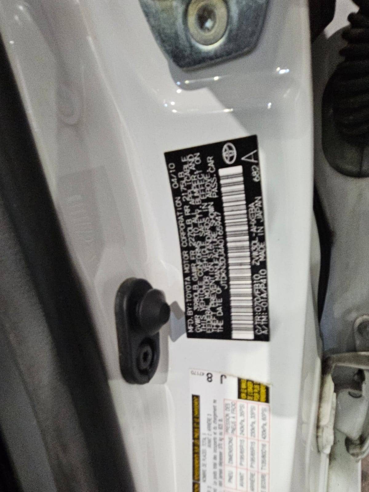 2010 TOYOTA PRIUS — 138620 Miles — Lot 93964215 — Main - Marhaba Auctions Used Cars - Image 10