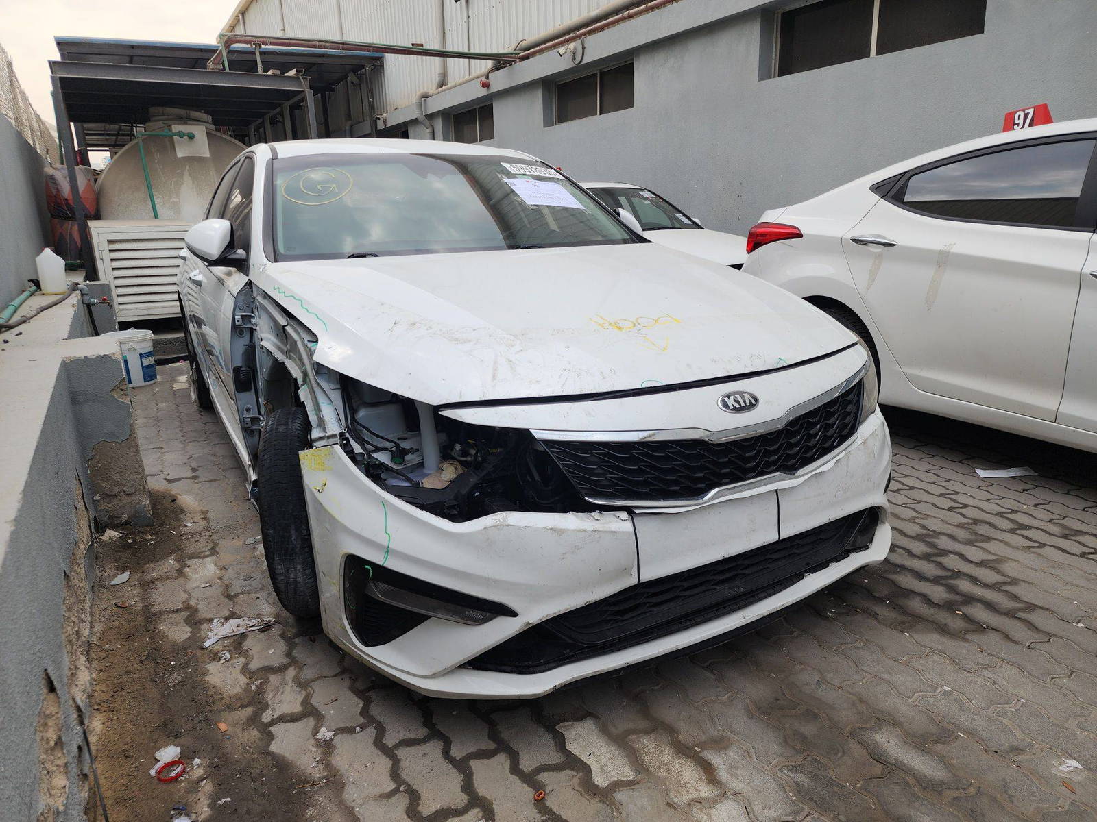 2019 KIA OPTIMA — 102843 Miles — Lot 330537 — Al Quoz - Marhaba Auctions Used Cars - Image 4